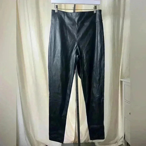 SPLENDID Vegan Leather Leggings Size Large - Picture 1 of 4